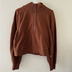 scuba oversized 1/2 zip hoodie rtdb